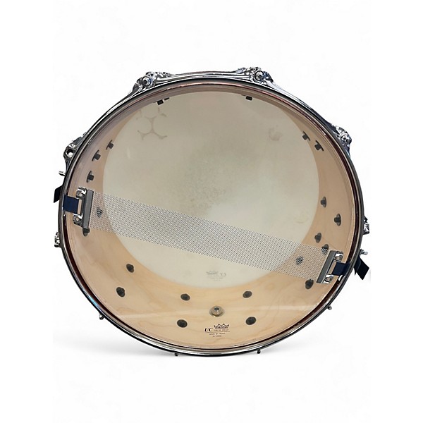 Used Yamaha 2X10 Stage Custom Snare Capri Orange Drum