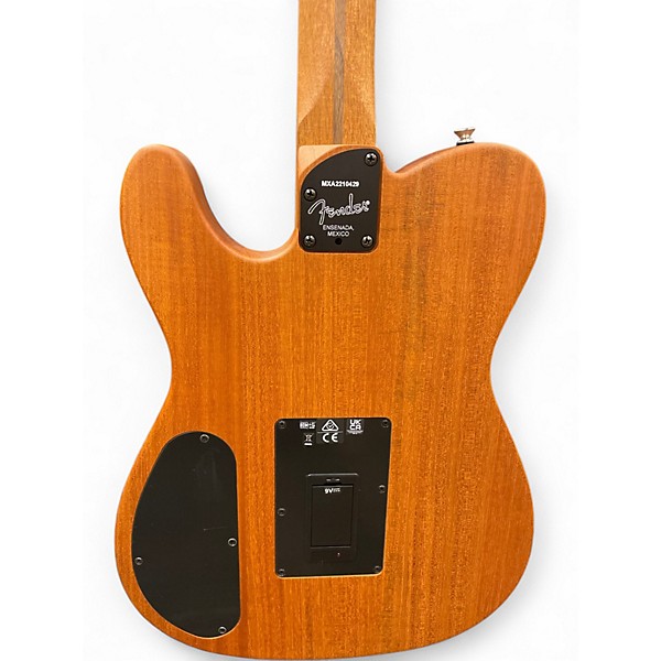 Used Fender Acoustasonic Player Telecaster Butterscotch Blonde Acoustic Electric Guitar