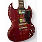 Used 2008 Gibson 1961 Reissue SG Cherry Solid Body Electric Guitar thumbnail