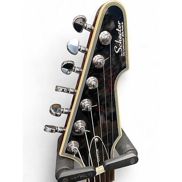 Used Schecter Guitar Research E1 Custom Vintage Sunburst Solid Body Electric Guitar