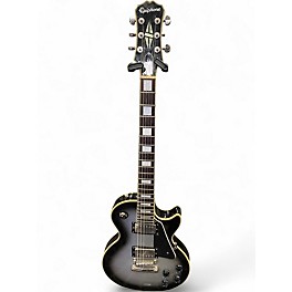 Used Epiphone Les Paul Custom Pro Silverburst Solid Body Electric Guitar