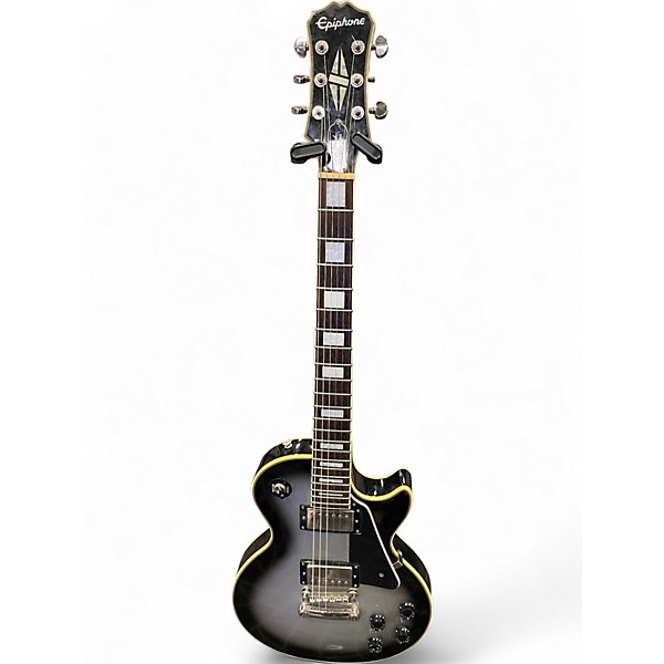 Used Epiphone Les Paul Custom Pro Silverburst Solid Body Electric Guitar