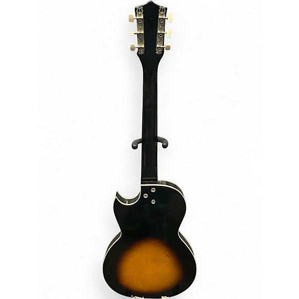 Used Kay Value Leader 2 Color Sunburst Solid Body Electric Guitar