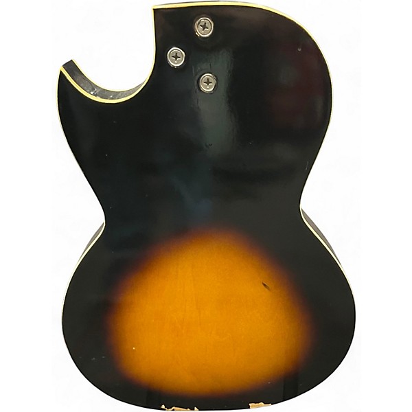 Used Kay Value Leader 2 Color Sunburst Solid Body Electric Guitar