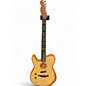 Used Fender American Acoustasonic Telecaster Left Handed Natural Acoustic Electric Guitar thumbnail
