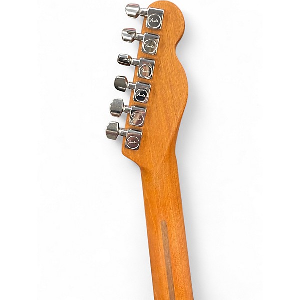 Used Fender American Acoustasonic Telecaster Left Handed Natural Acoustic Electric Guitar