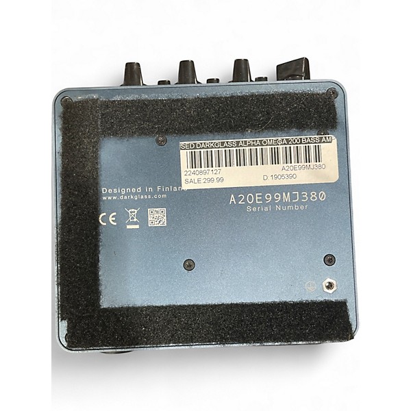 Used Darkglass Alpha Omega 200 Bass Amp Head