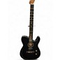 Used Fender American Acoustasonic Telecaster Black Acoustic Electric Guitar thumbnail