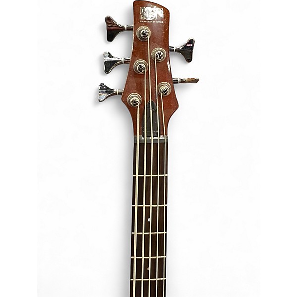 Used Ibanez SR305 5 String Brown Electric Bass Guitar