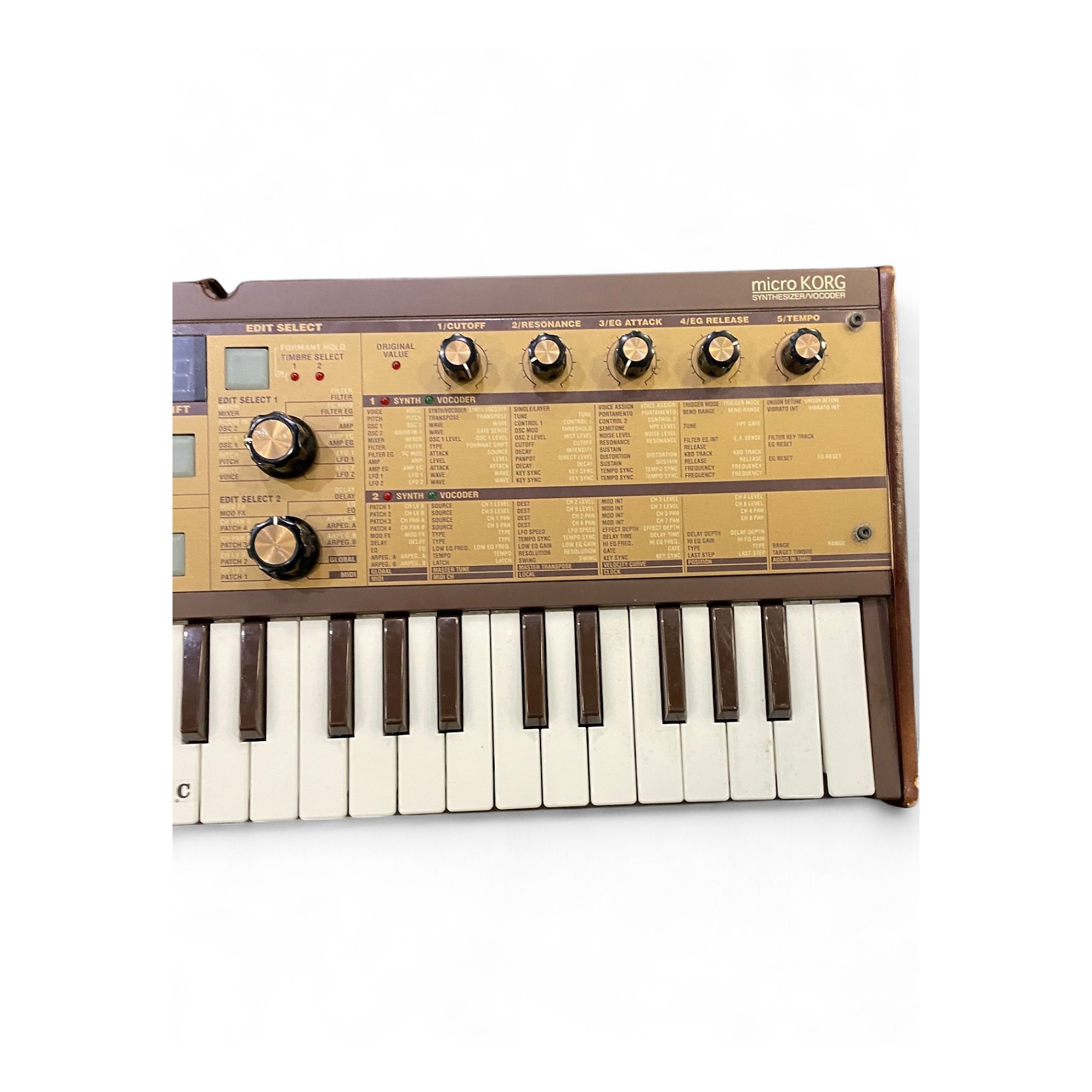 Used KORG Micro Korg 37 Key Synthesizer | Guitar Center