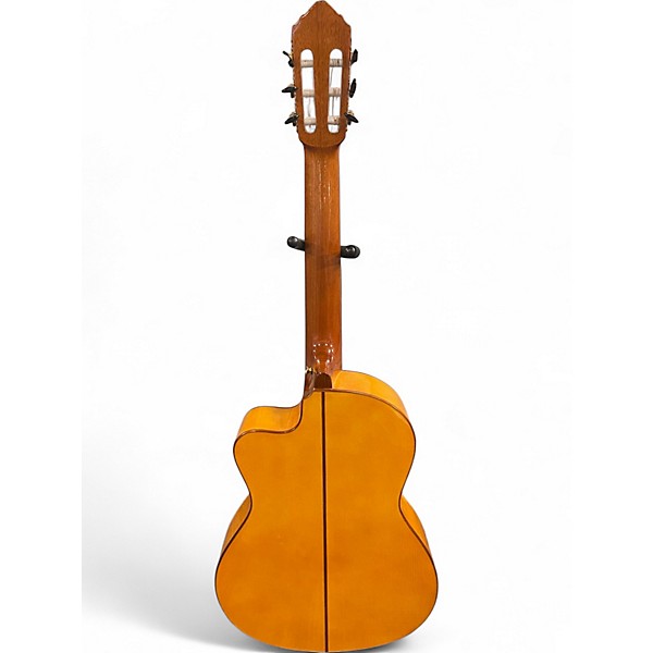 Used Lucero LFB250SCE Vintage Natural Classical Acoustic Electric Guitar