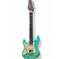 Used Schecter Guitar Research NICK JOHNSTON TRADITIONAL LEFT HANDED Seafoam Green Solid Body Electric Guitar thumbnail