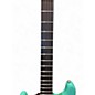 Used Schecter Guitar Research NICK JOHNSTON TRADITIONAL LEFT HANDED Seafoam Green Solid Body Electric Guitar