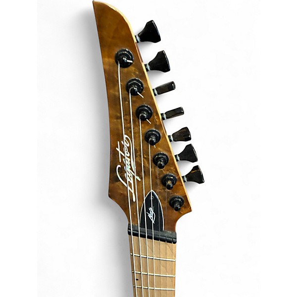 Used Legator Ninja R Multi Scale 7 BURL Solid Body Electric Guitar
