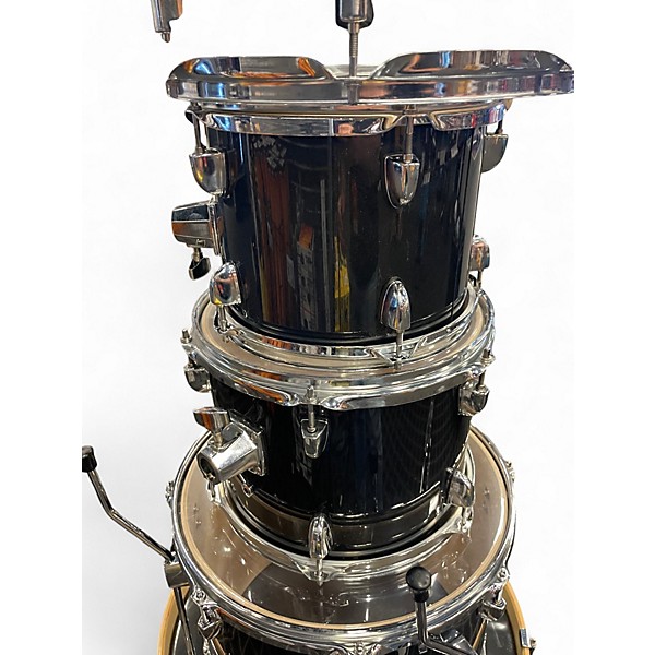 Used SPL 5 Piece LABS BLACK SPARKLE Drum Kit