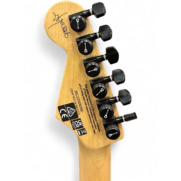 Used Charvel Jim Root Matte Black Solid Body Electric Guitar