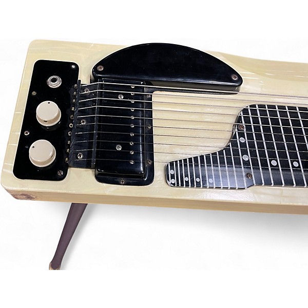 Vintage 1960s 60's Alkire Eharp 60'S  Yellow Lap Steel