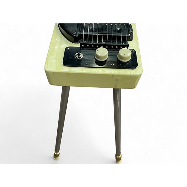 Vintage 1960s 60's Alkire Eharp 60'S  Yellow Lap Steel