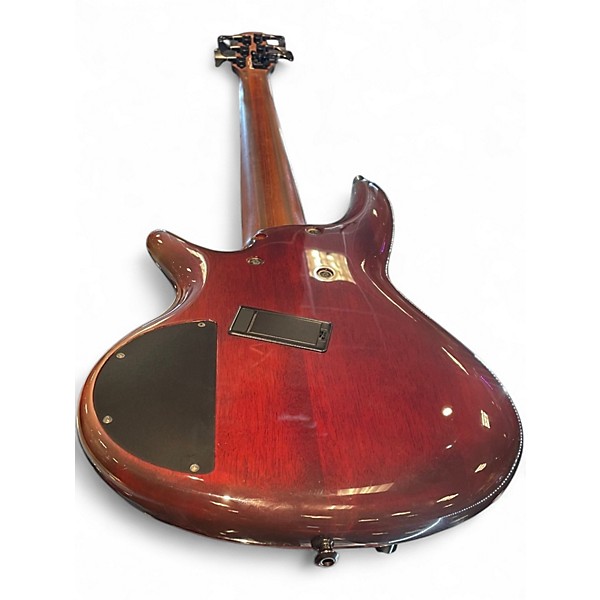 Used Ibanez SRMS806 Brown Topaz Electric Bass Guitar