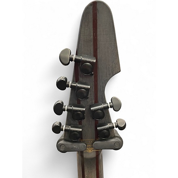 Used Schecter Guitar Research Avenger FR S Apocalypse Blue Reign Solid Body Electric Guitar