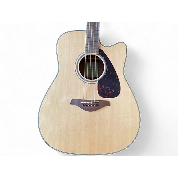 Used Yamaha FGX820C Natural Acoustic Electric Guitar