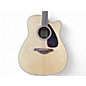 Used Yamaha FGX820C Natural Acoustic Electric Guitar