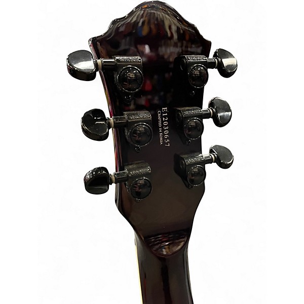 Used Michael Kelly PATRIOT PREMIUM Tiger Eye Solid Body Electric Guitar