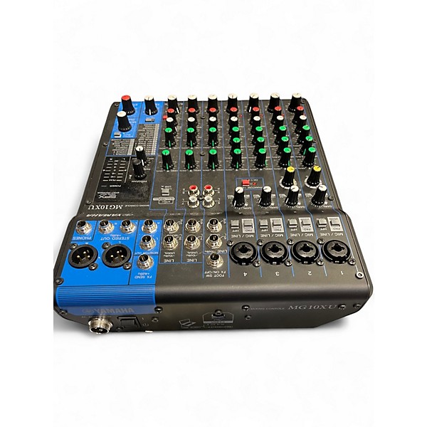 Used Yamaha MG10XU 10 Channel Mixer with Effects Unpowered Mixer