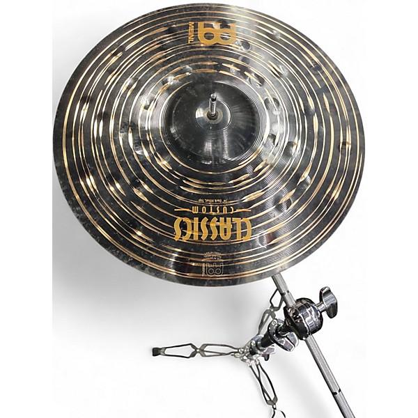 Used MEINL 14in CLASSICS Dark Hi Hat Bottom Cymbal