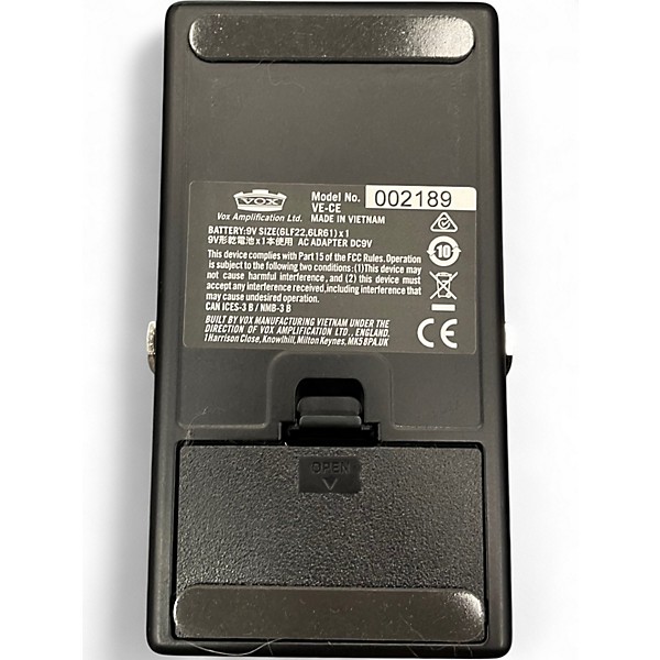 Used VOX CUTTING EDGE Effect Pedal