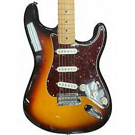 Used Fender Deluxe Roadhouse Stratocaster 3 Color Sunburst Solid Body Electric Guitar