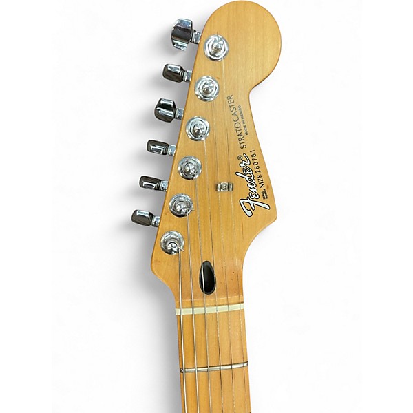 Used Fender Deluxe Roadhouse Stratocaster 3 Color Sunburst Solid Body Electric Guitar