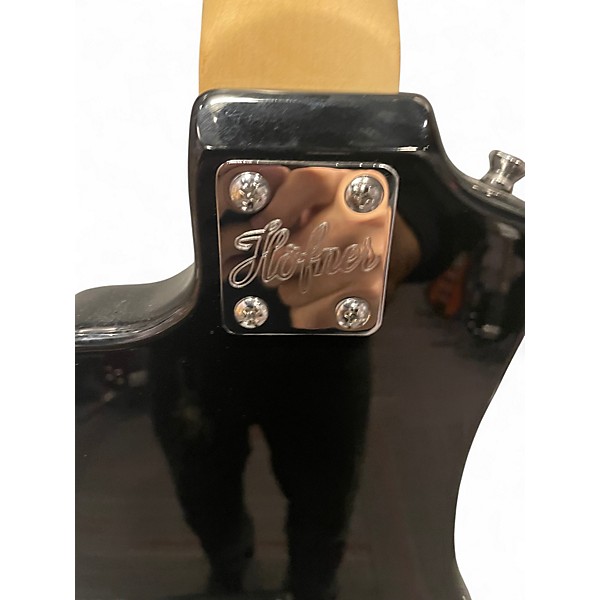 Used Hofner SHORTY TRAVEL BASS HCT-SHB BLACK Electric Bass Guitar