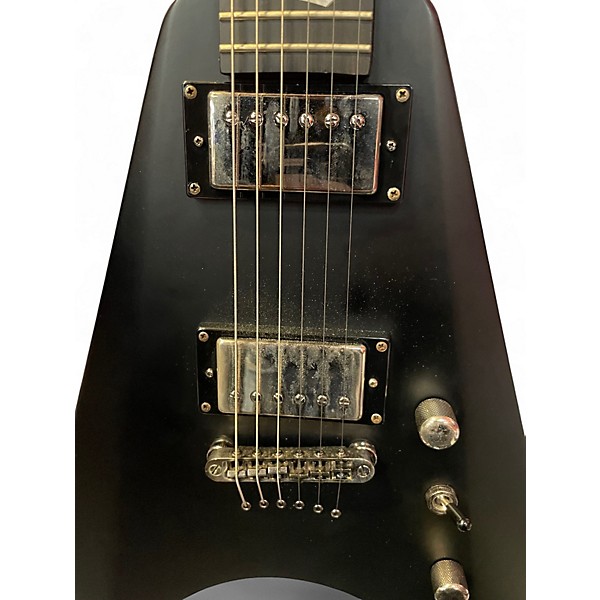 Used Kramer NITEV Black Solid Body Electric Guitar