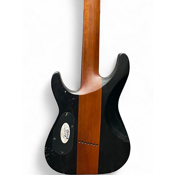 Used Schecter Guitar Research C-7 Multiscale Rob Scallon Satin Dark Roast Solid Body Electric Guitar