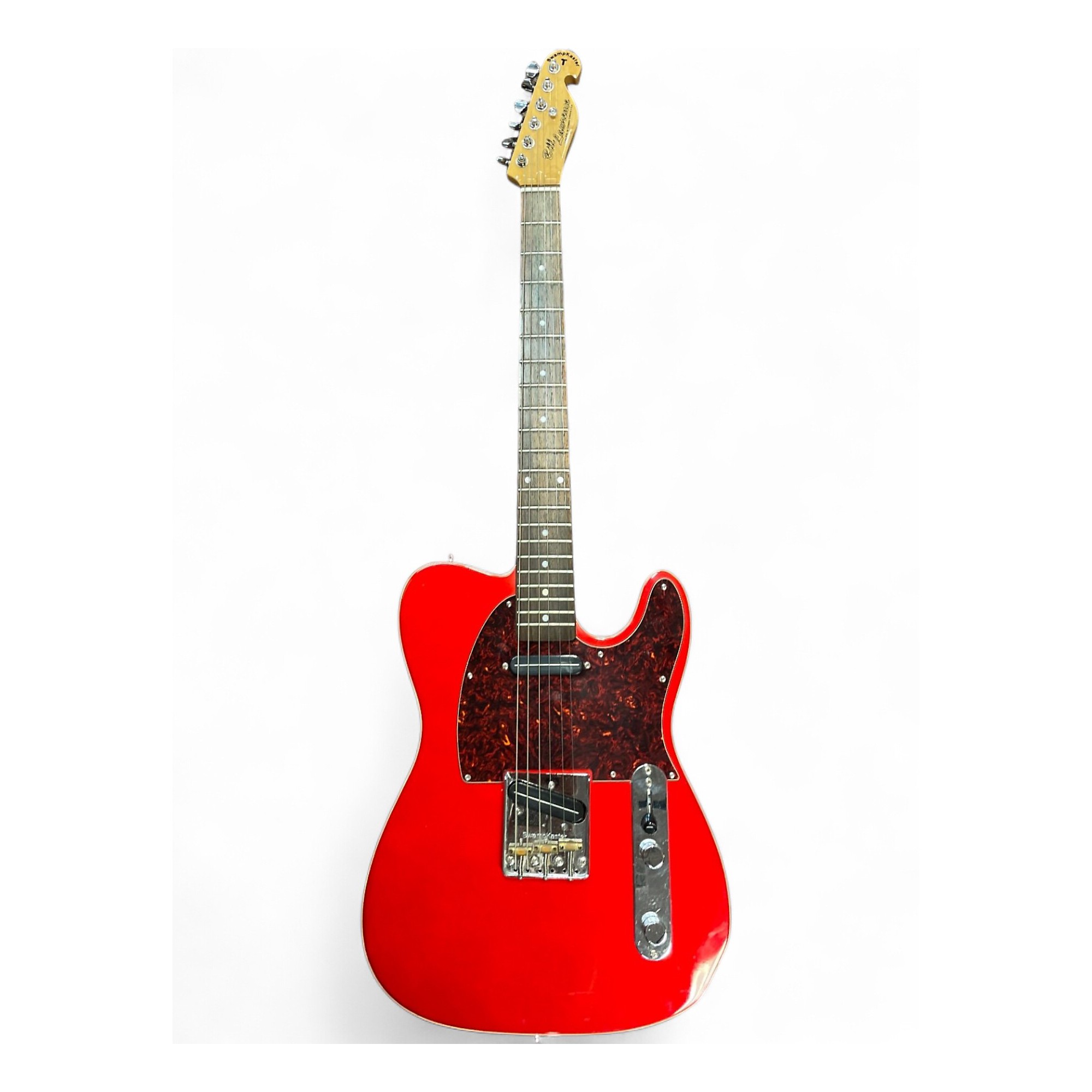 Used Bill Lawrence SWAMPKASTER T Red Solid Body Electric Guitar