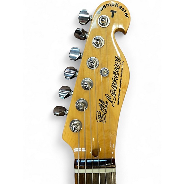 Used Bill Lawrence SWAMPKASTER T Red Solid Body Electric Guitar