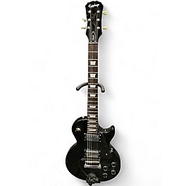 Used Epiphone Les Paul Studio Black Solid Body Electric Guitar