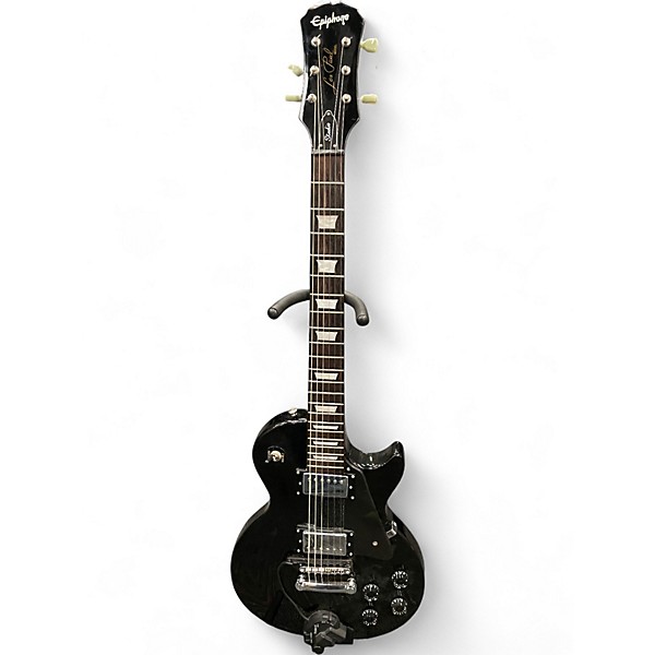 Used Epiphone Les Paul Studio Black Solid Body Electric Guitar