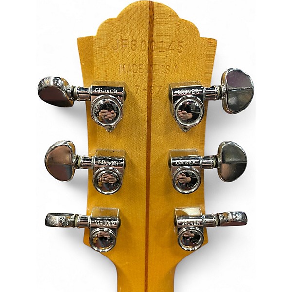 Vintage 1987 Guild JF-30 JUMBO GUITAR FLAME MAPLE Acoustic Guitar