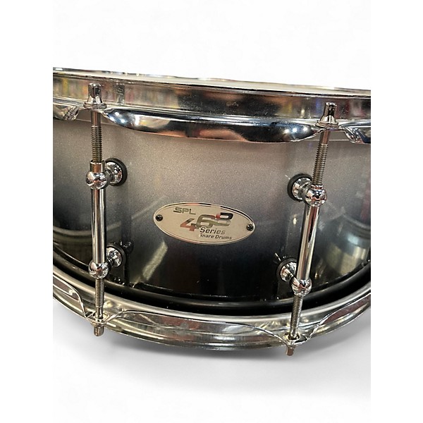 Used SPL 14X6 468 Series  Silver to Black Drum
