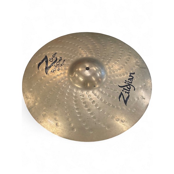 Used Zildjian 18in Z Custom Rock Crash Cymbal