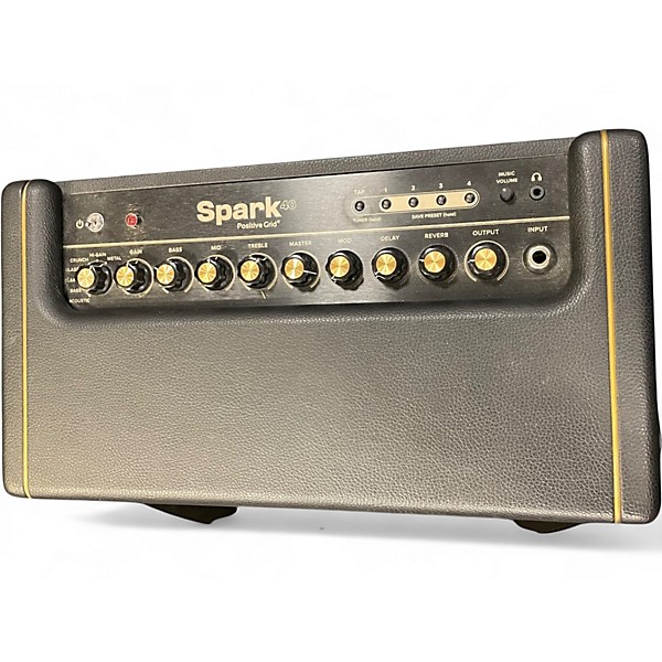 Used Positive Grid spark 40 Guitar Combo Amp