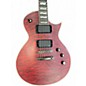 Used ESP EC1000 Deluxe Trans Red Solid Body Electric Guitar