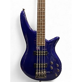 Used Jackson SBX IV Purple Electric Bass Guitar
