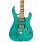 Used Charvel Desolation DX-1 ST Soloist Trans Blue Smear Solid Body Electric Guitar