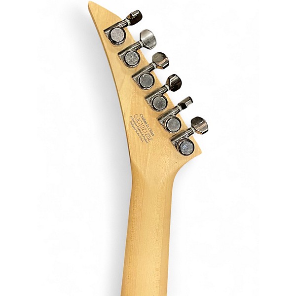 Used Charvel Desolation DX-1 ST Soloist Trans Blue Smear Solid Body Electric Guitar