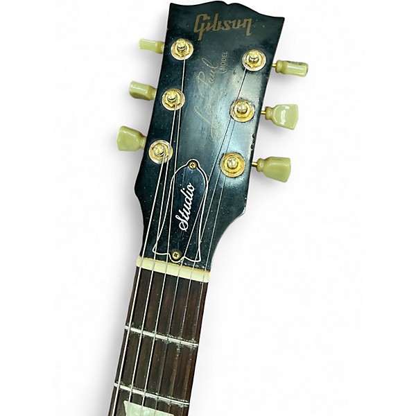 Used 2001 Gibson Les Paul Studio Wine Red Solid Body Electric Guitar