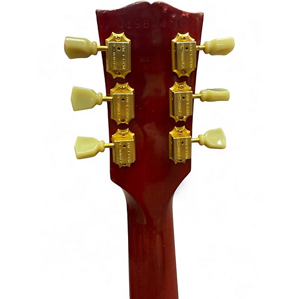 Used 2001 Gibson Les Paul Studio Wine Red Solid Body Electric Guitar