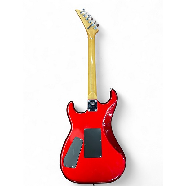 Used Kramer 600ST Striker Metallic Candy Red Solid Body Electric Guitar